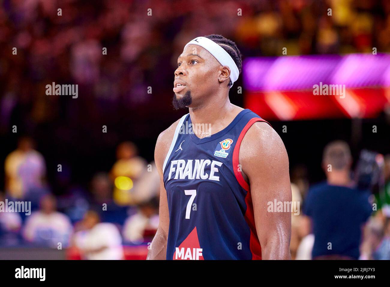 Guerschon YABUSELE (7) of France during the FIBA Basketball World Cup