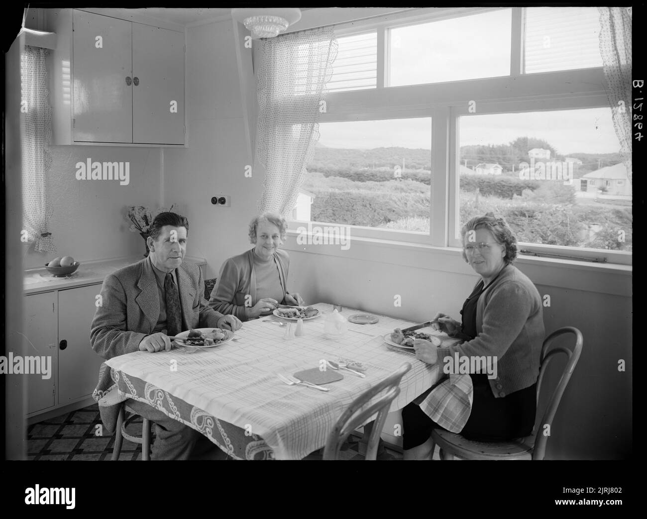 Relations/ Friends of William HallRaine, circa 1955, by William Hall