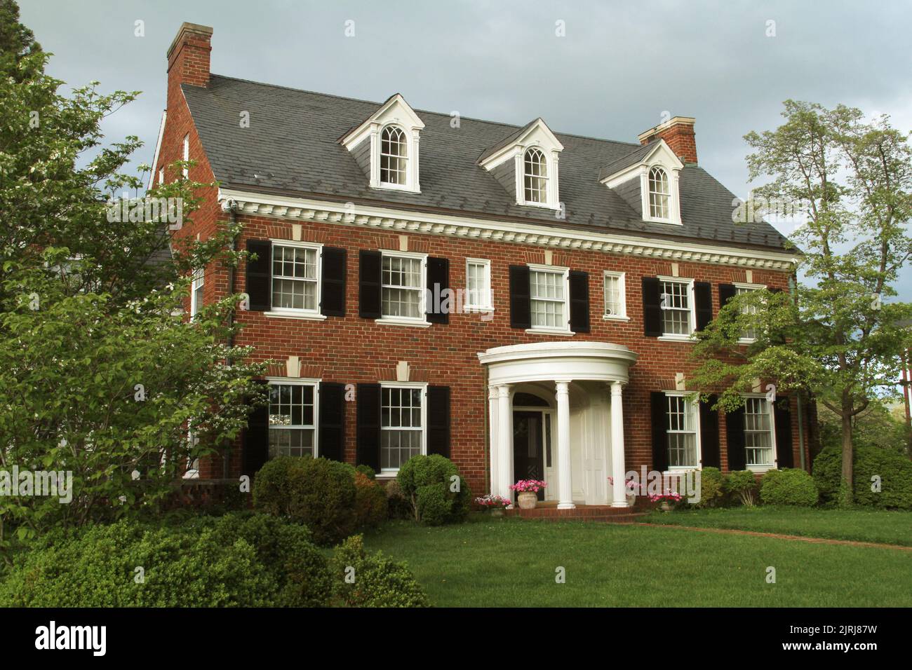 Large house in Virginia, USA Stock Photo Alamy