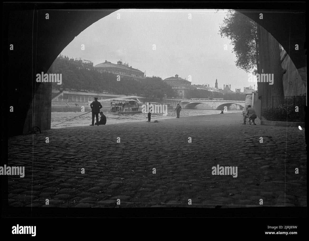 Le parcours de course de Catherinettes, Paris 1931