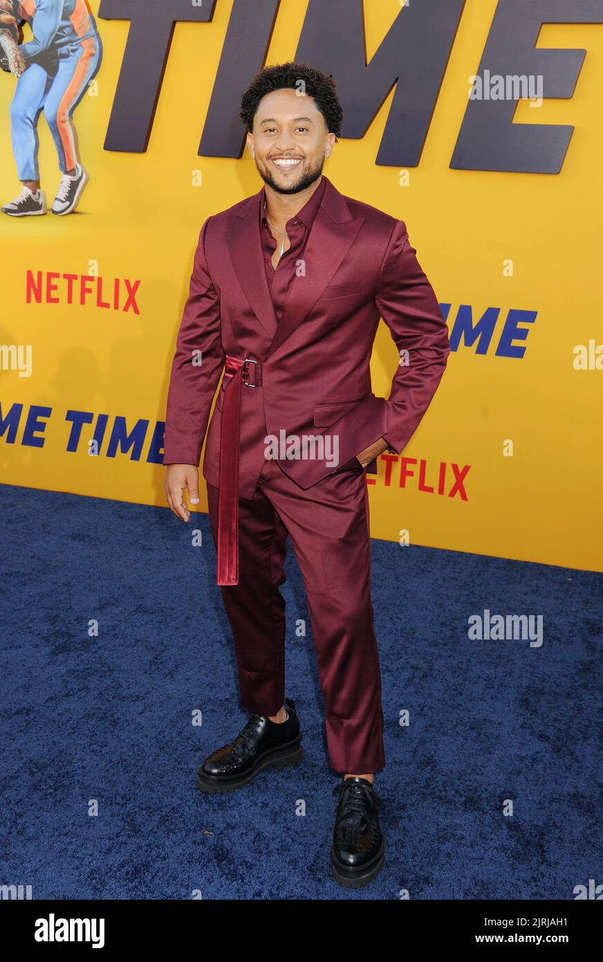 LOS ANGELES, CA AUGUST 23 Tahj Mowry attends the Los Angeles