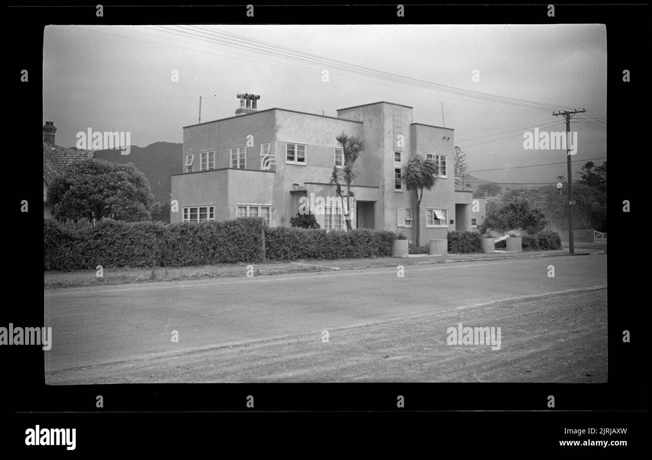 Williamson Housing in Wellington Lower Hutt, 1940s, Wellington, by J