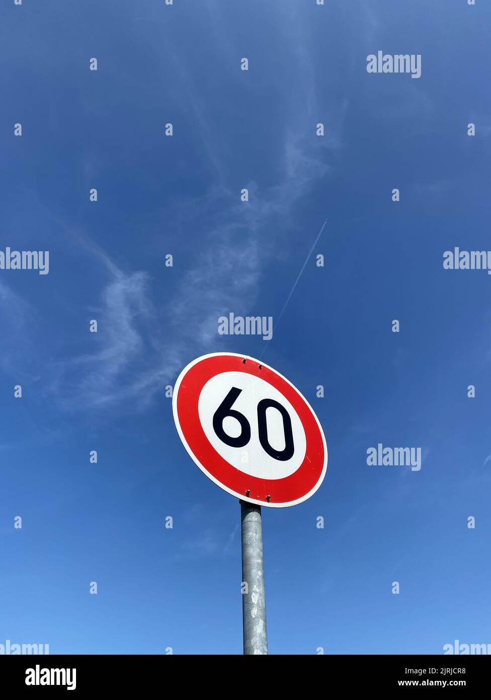 sign-to-60-km-h-stock-photo-alamy