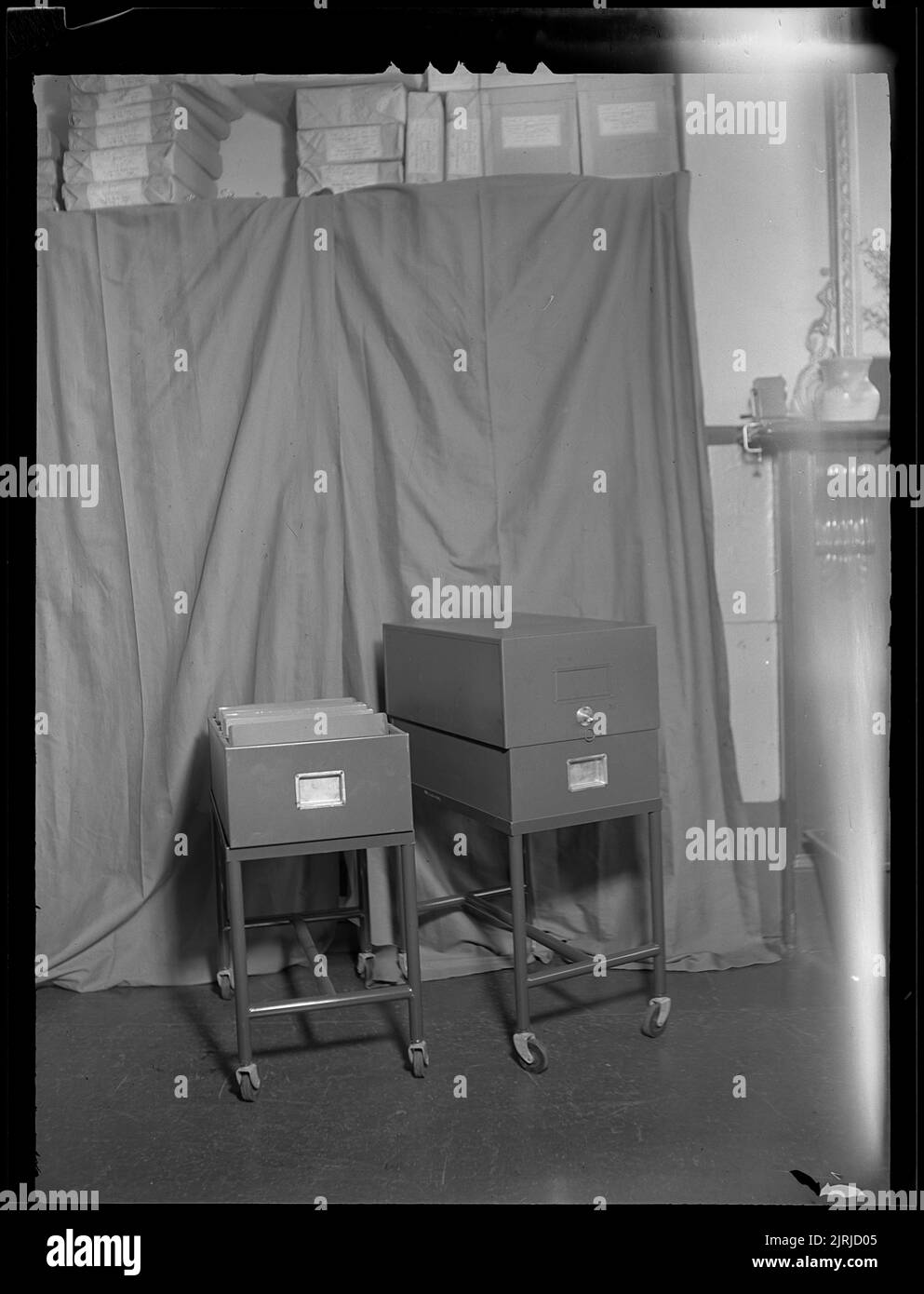 Roneo Office fittings, November 1947, Wellington, by J.W. ChapmanTaylor Stock Photo Alamy