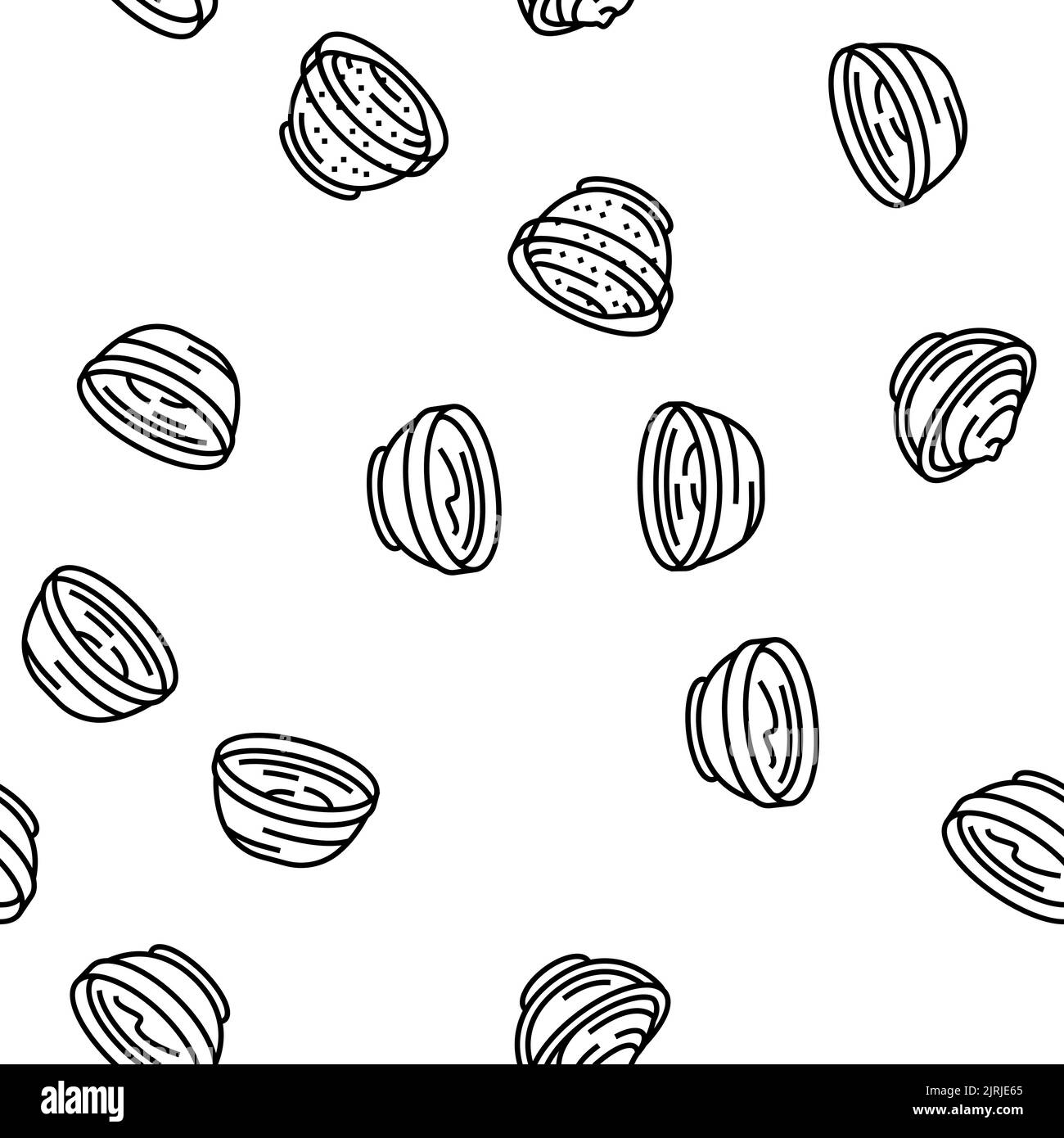 sauce ketchup food mayonnaise vector seamless pattern Stock Vector