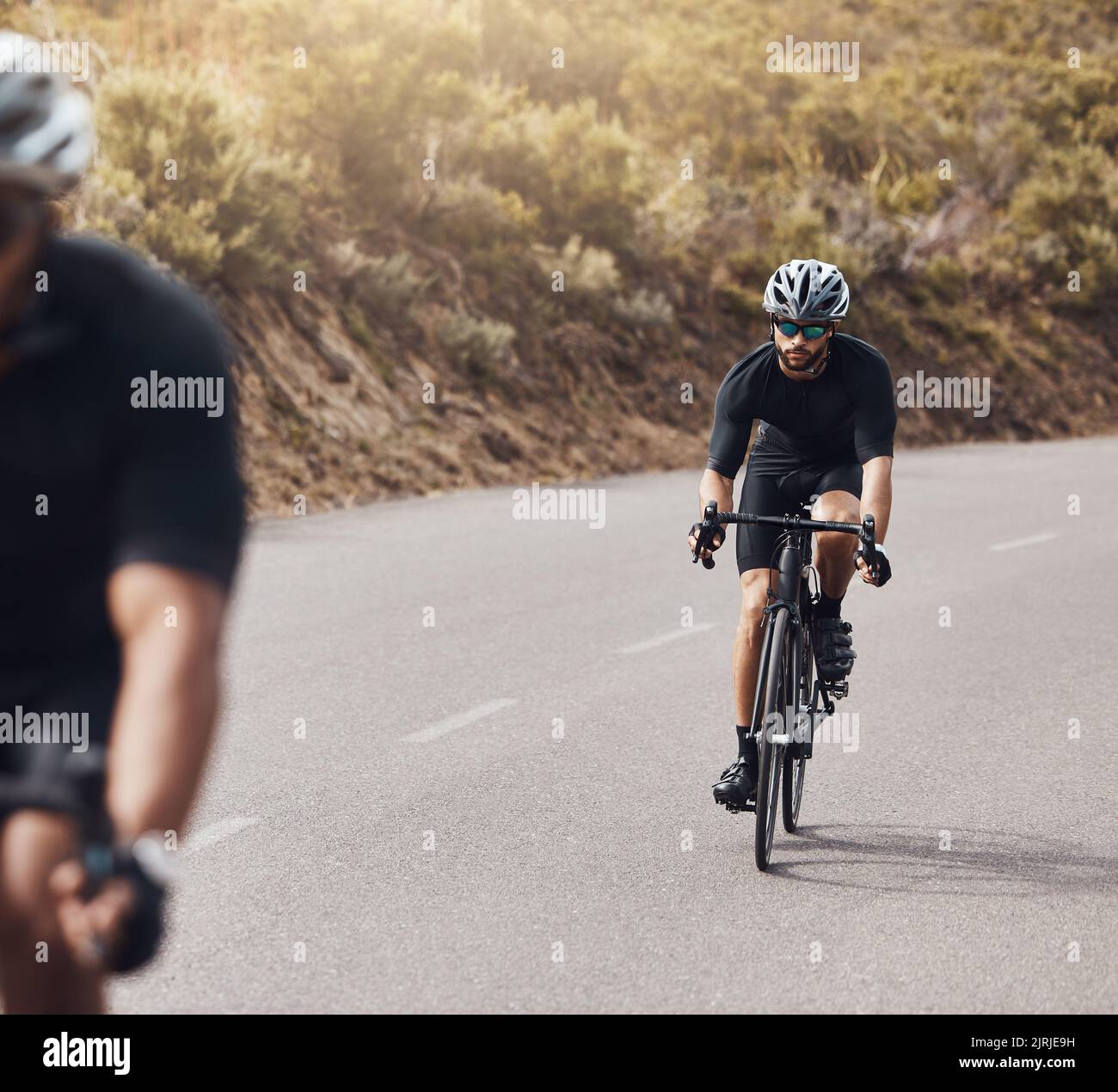 Health, fitness and sports training, cycling on road together, exercise