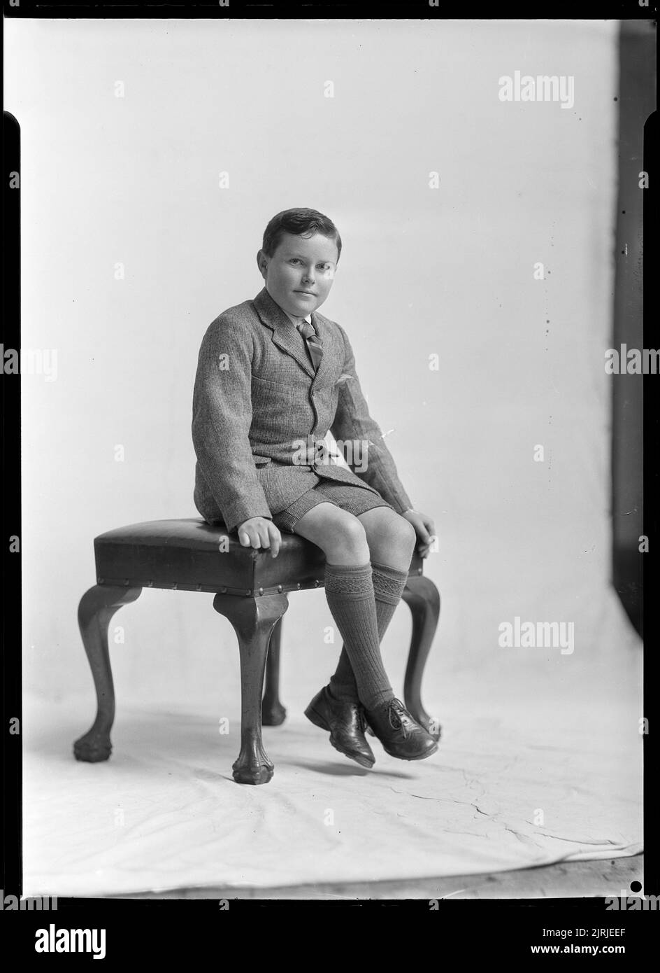 Unidentified Schoolboy, circa 1928, maker unknown. F B Butler/Crown ...