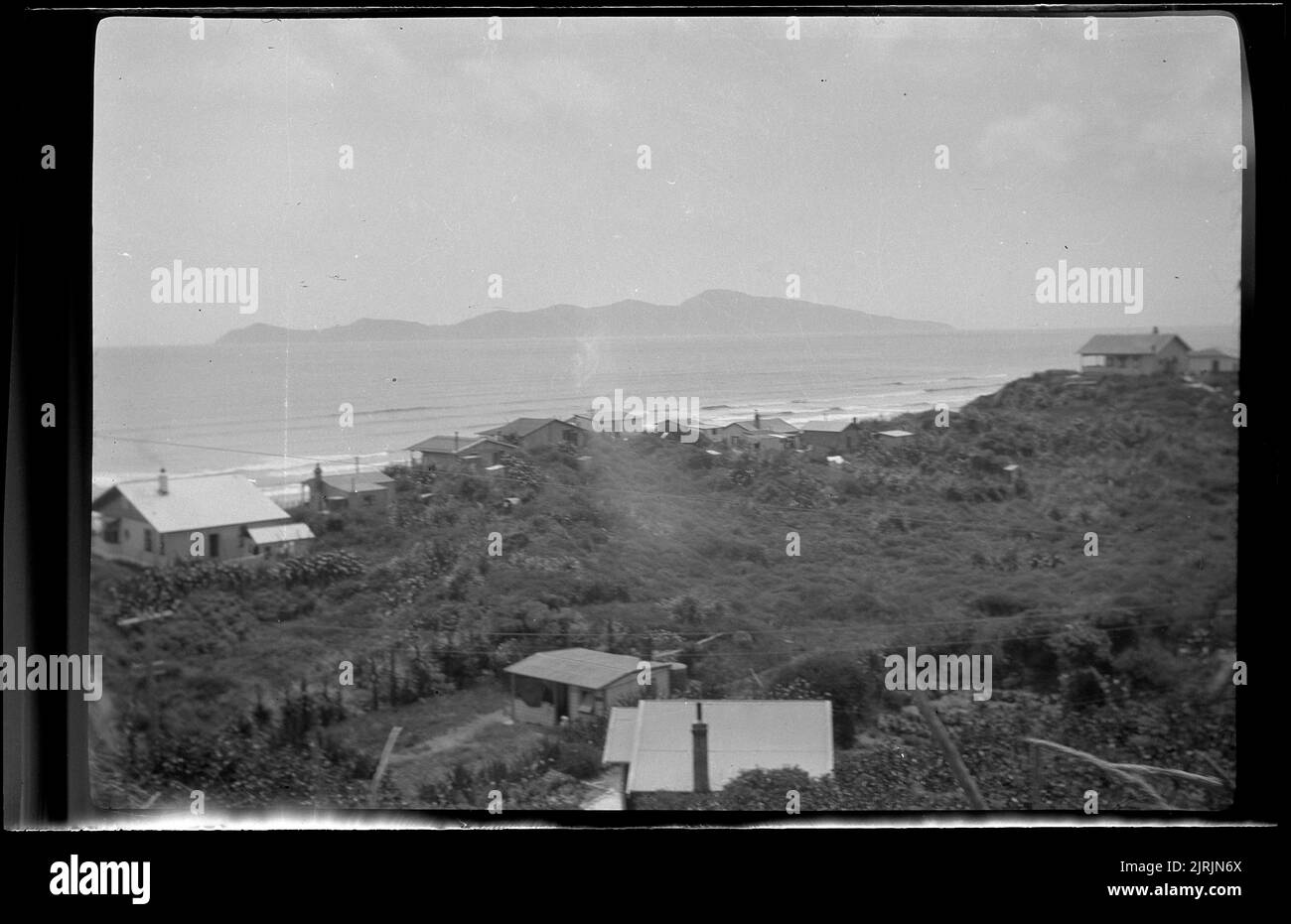 [Kapiti Island], 1920s to 1930s, by Roland Searle Stock Photo - Alamy