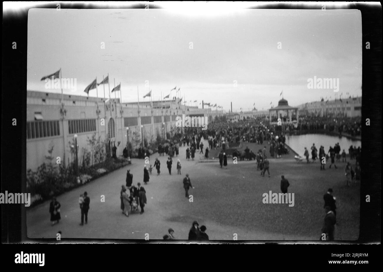 [New Zealand and South Seas International Exhibition, Dunedin], 1925-1926, Dunedin, by Roland Searle. Stock Photo