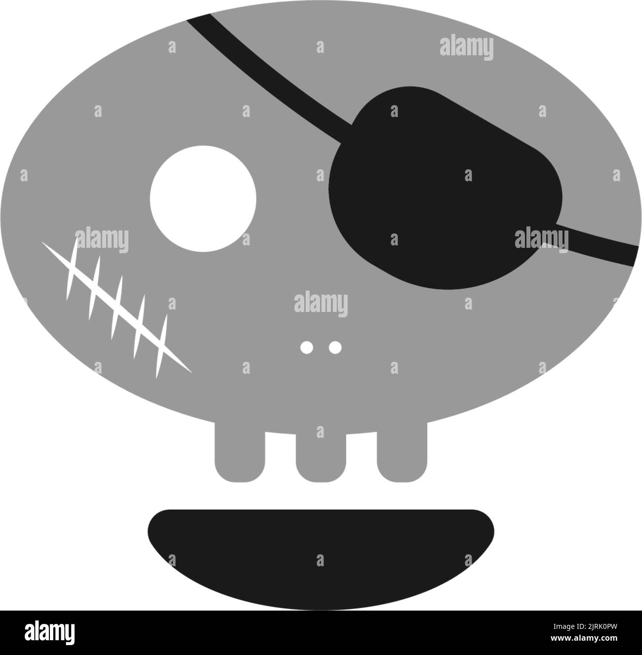 skull icon vector illustration logo design Stock Vector Image & Art - Alamy