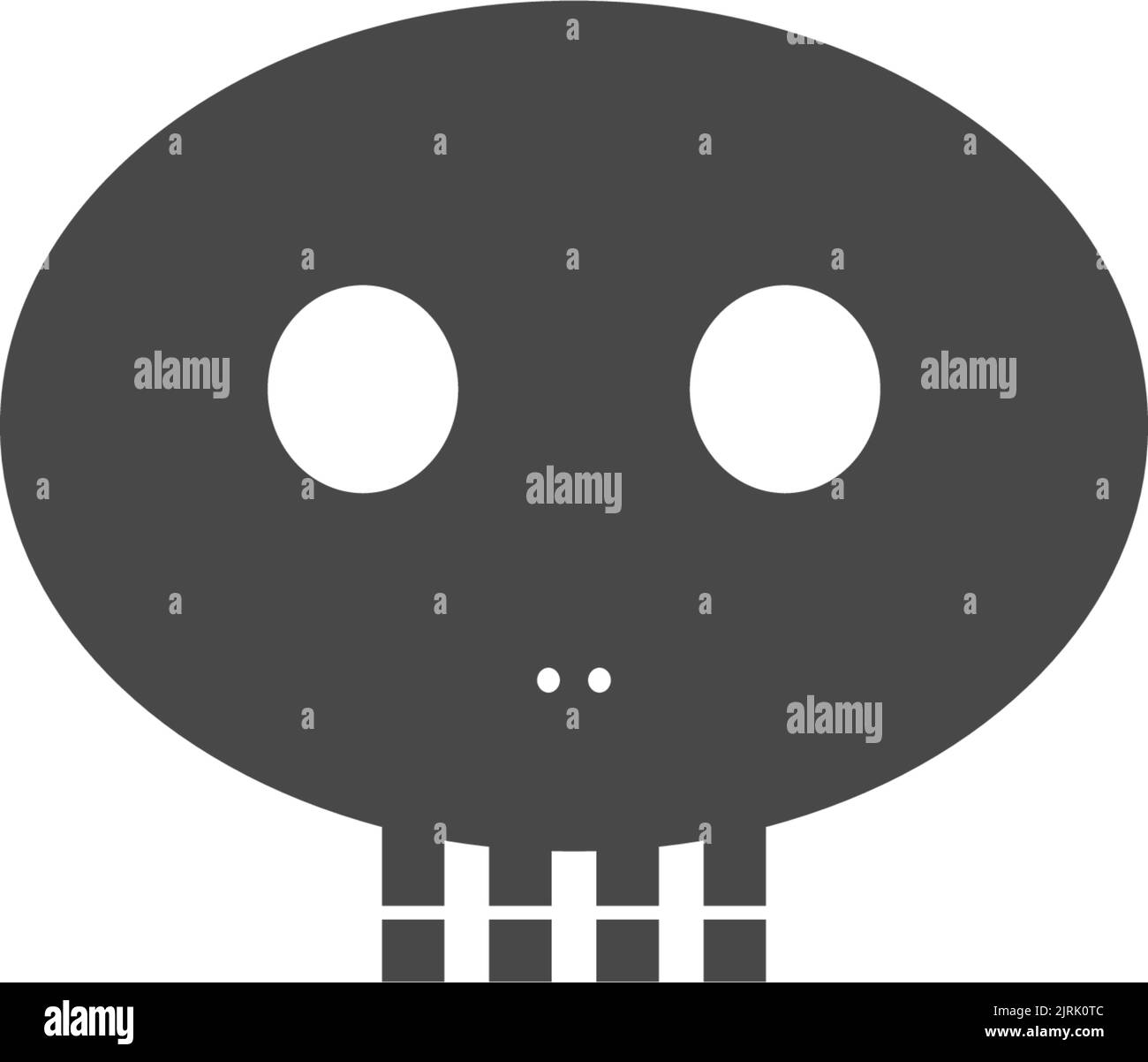 skull icon vector illustration logo design Stock Vector Image & Art - Alamy