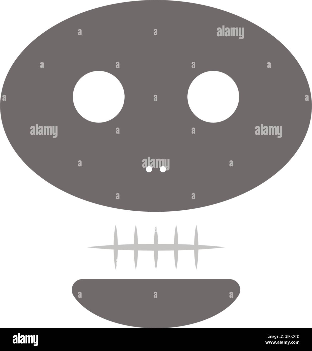 skull icon vector illustration logo design Stock Vector Image & Art - Alamy