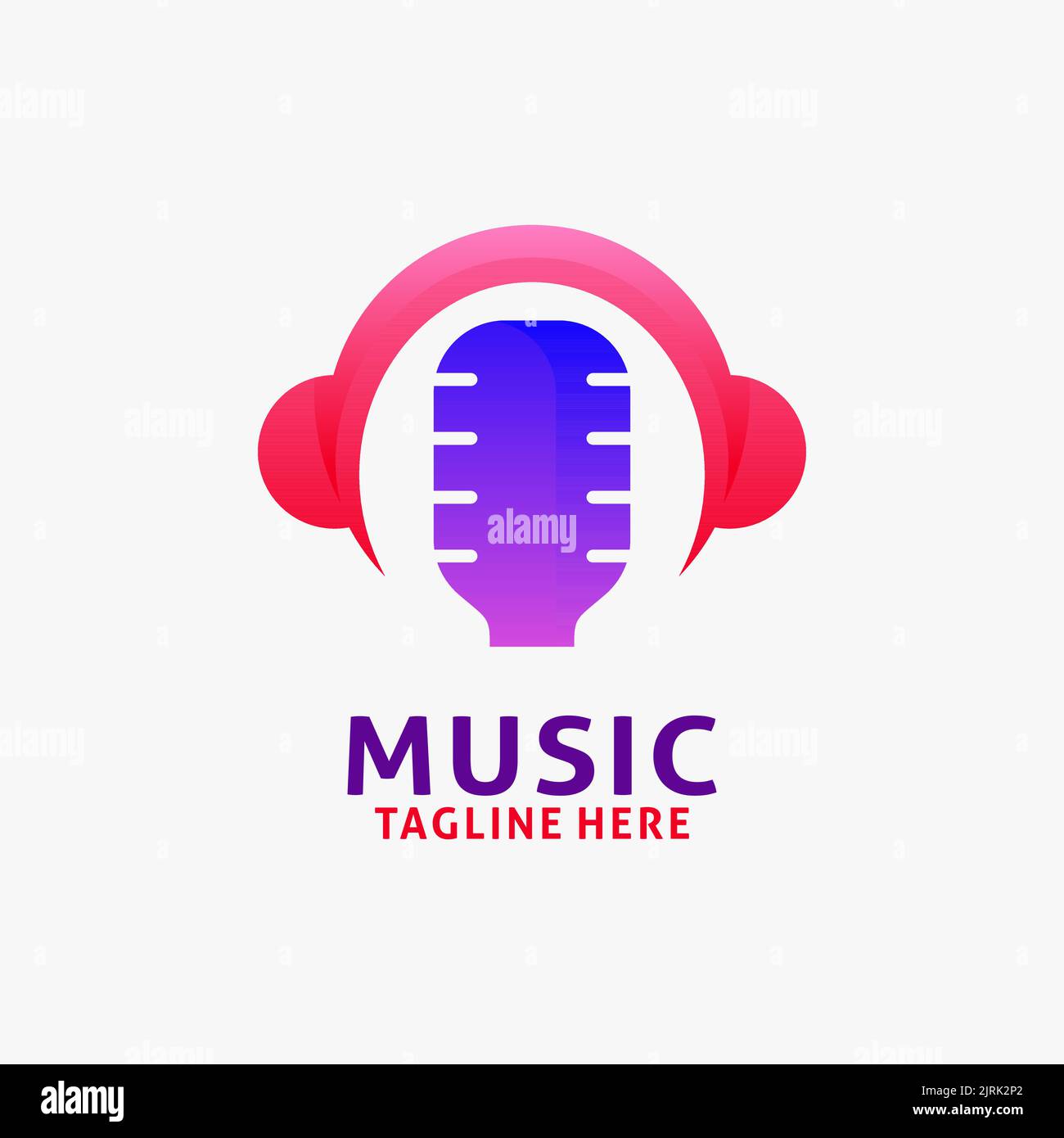 Music record logo design Stock Vector Image & Art Alamy