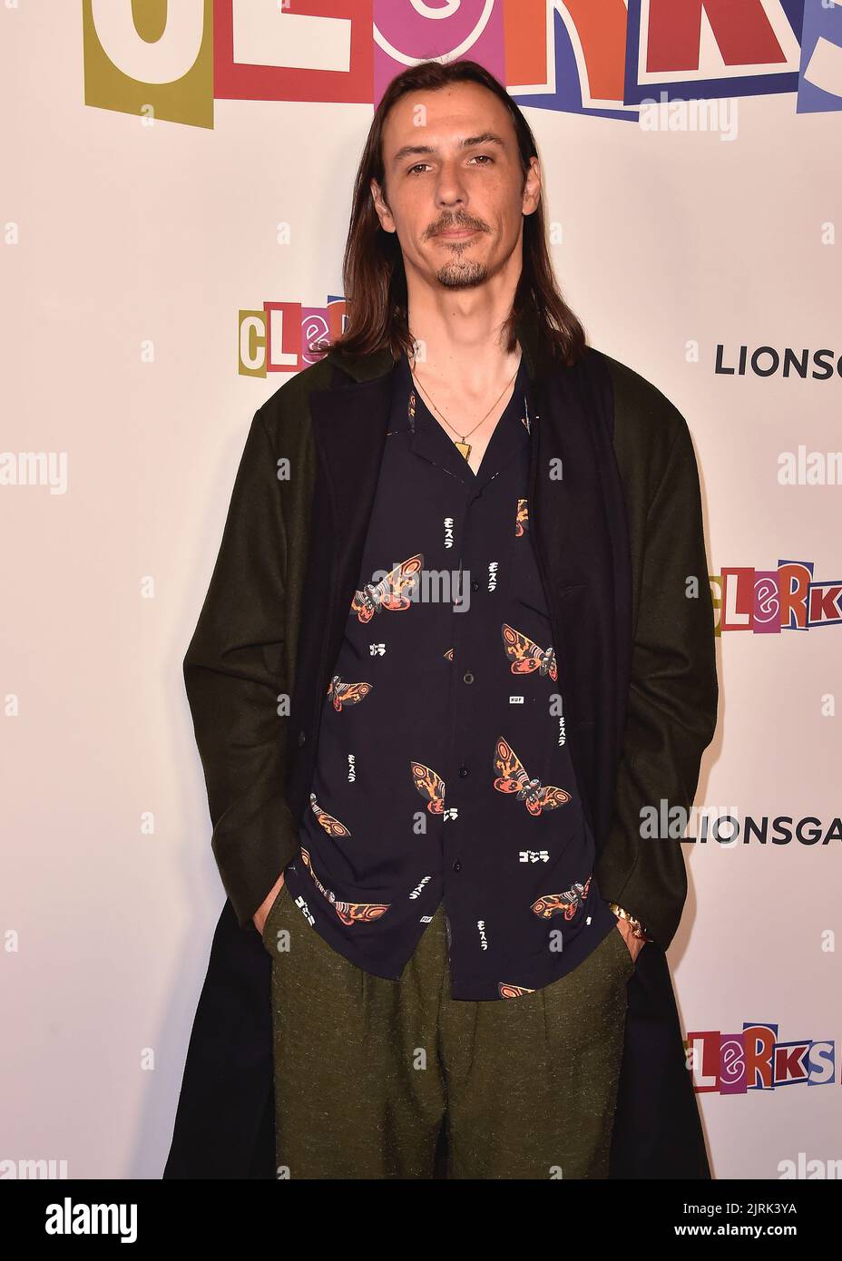 Los Angeles, USA. 24th Aug, 2022. Jake Richardson walking the red carpet at the Los Angeles premiere of 'Clerks III' at TCL Chinese 6 Theatres in Los Angeles, CA on August 24, 2022. (Photo By Scott Kirkland/Sipa USA) Credit: Sipa USA/Alamy Live News Stock Photo