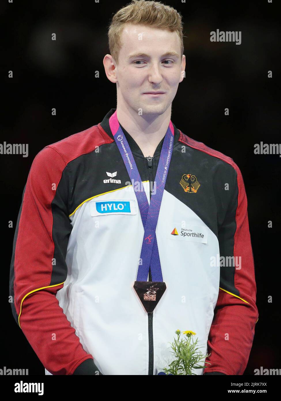 Nils Dunkel of Germany Bronze medal during the Artistic Gymnastics, Men