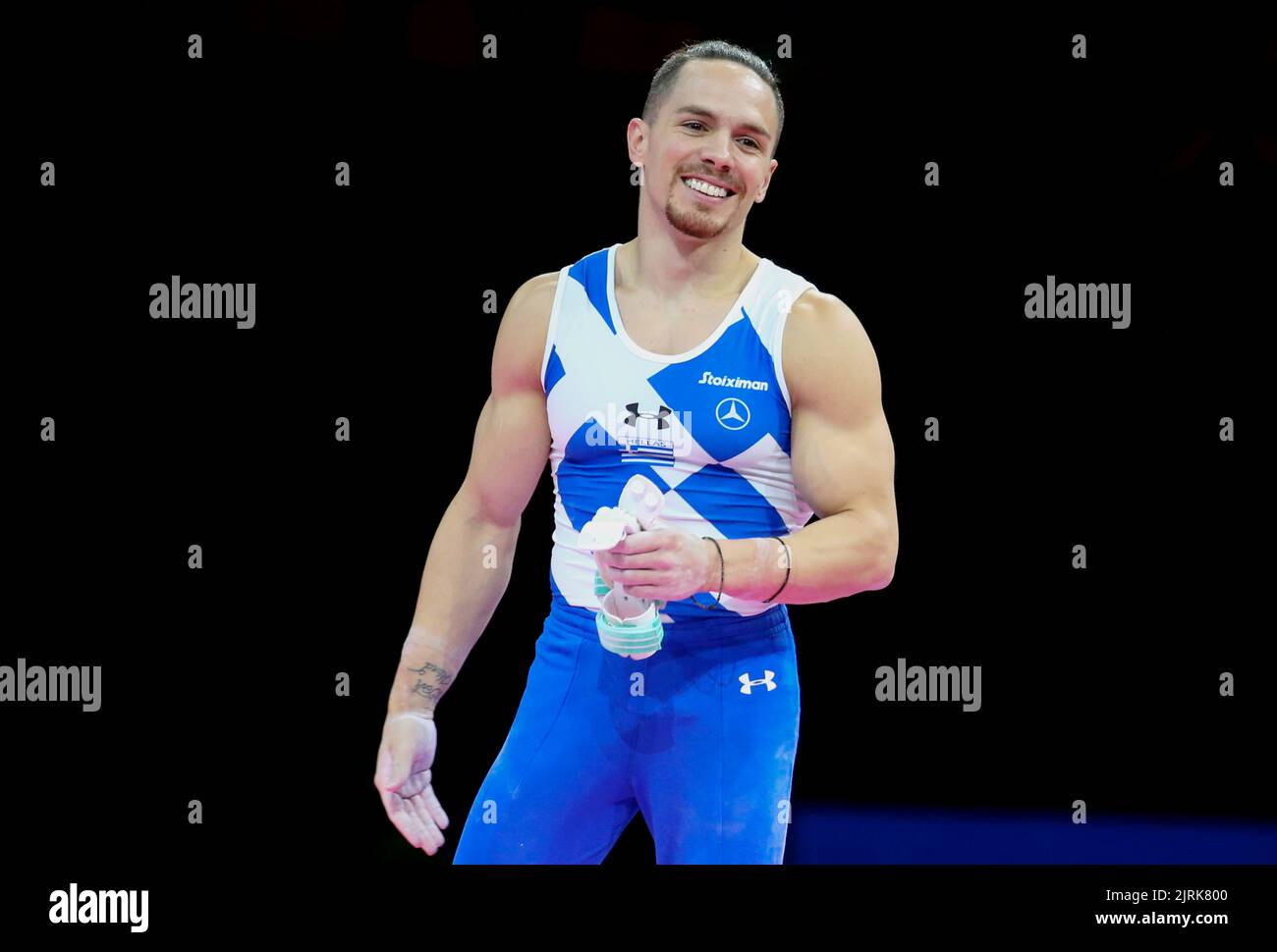 Eleftherios Petrounias of Greece Gold medal during the Artistic
