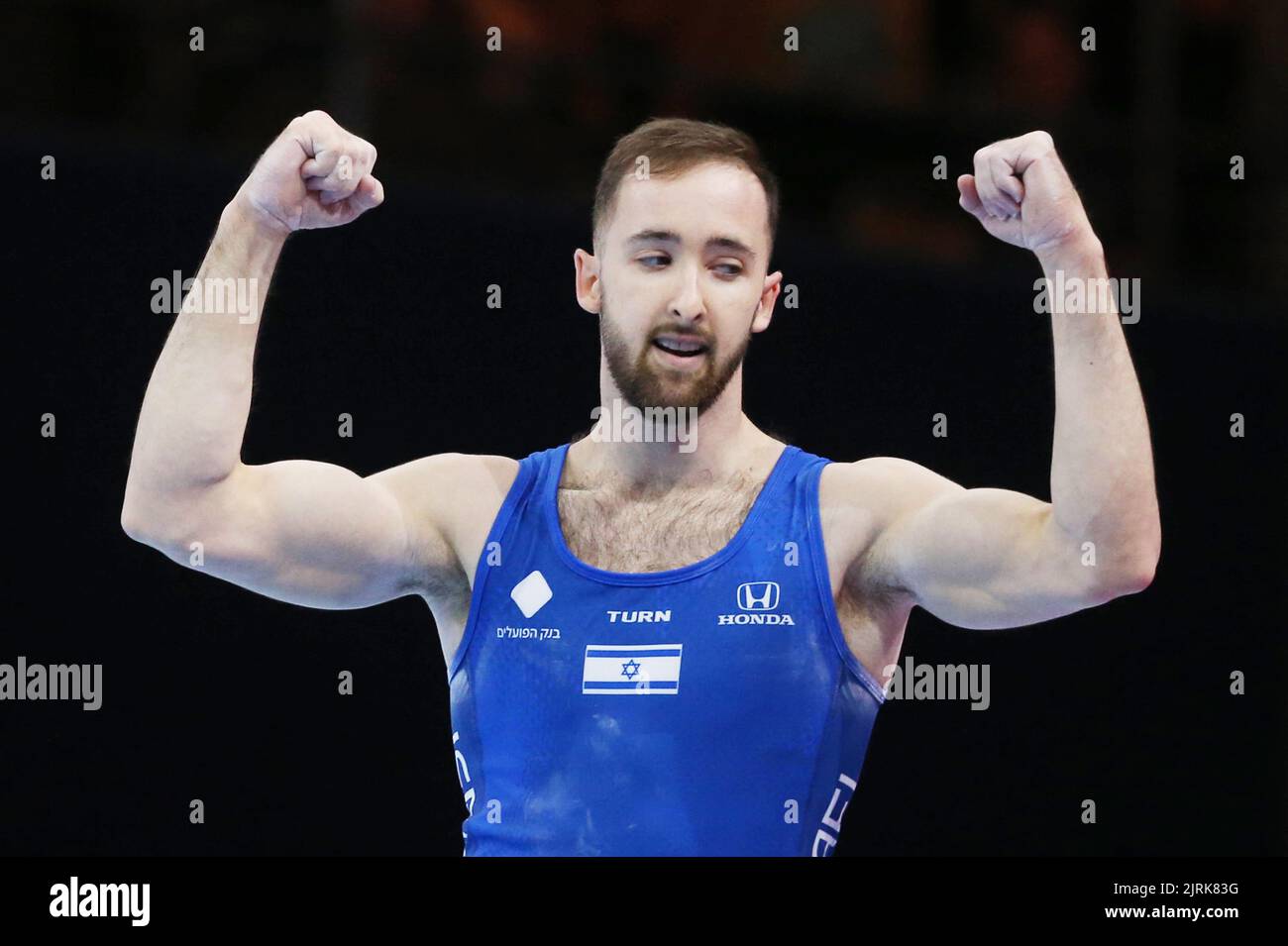 Artem Dolgopyat of Israel Gold medal during the Artistic Gymnastics