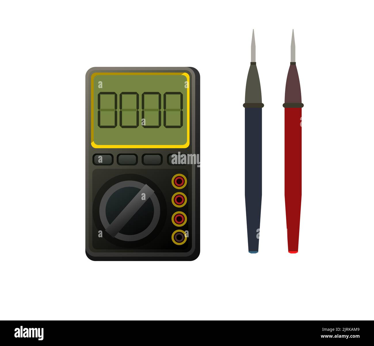 Measuring instrument multimeter. Tools for electrician. Repair of radio