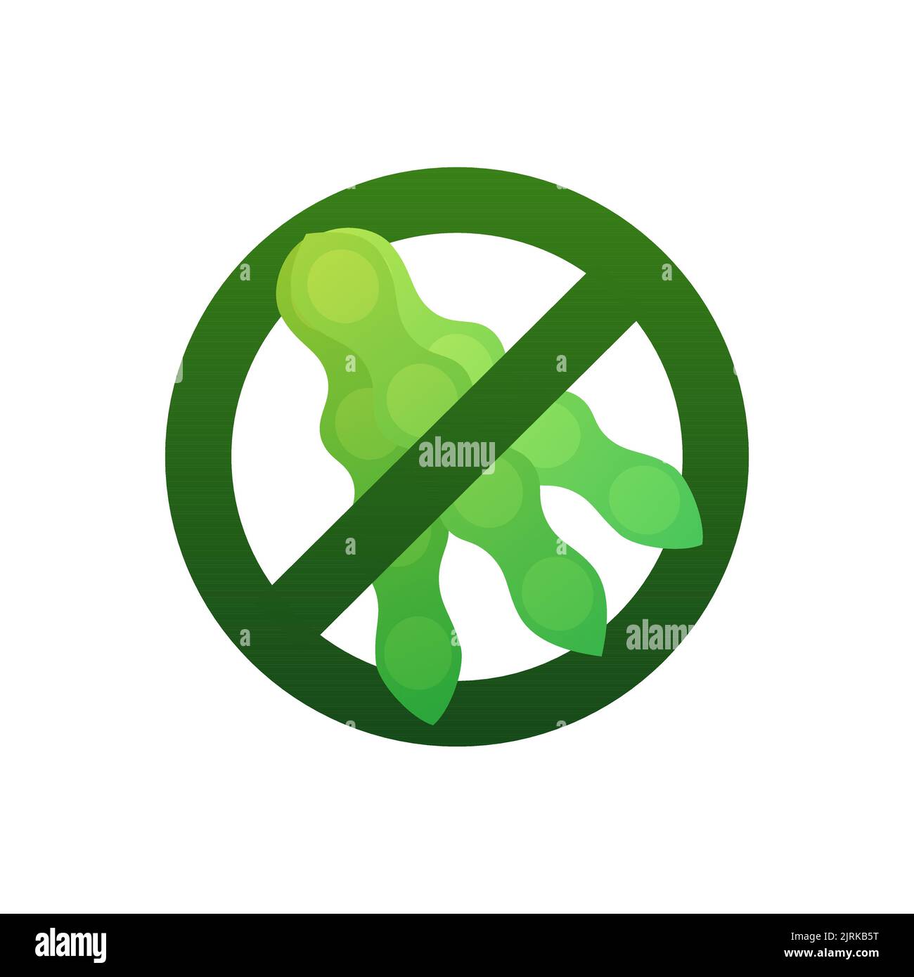 Soy free. Health natural product, organic, bio theme. Vector stock