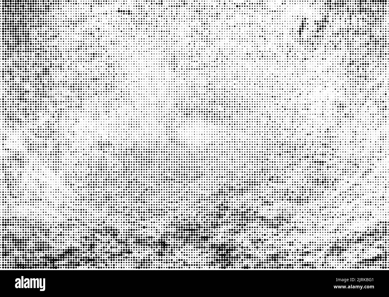 Halftone dotted grunge vector background. Urban old peeled wall Stock ...