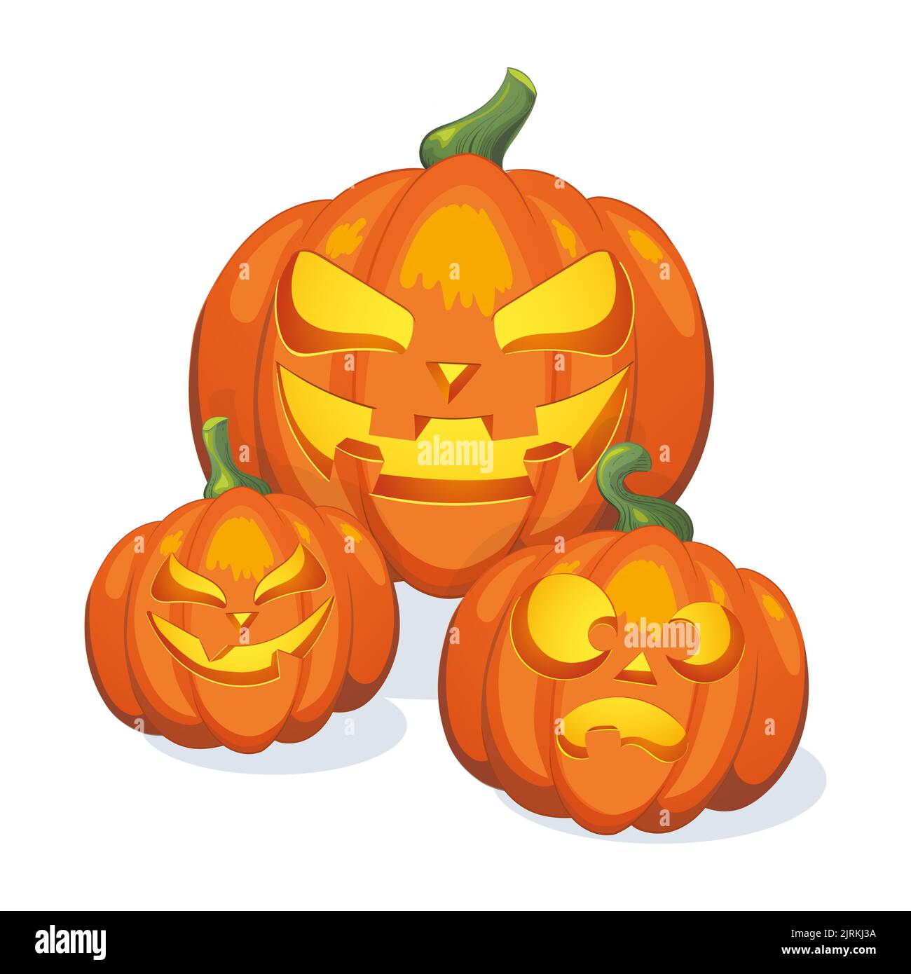 Halloween pumpkin illustration hi-res stock photography and images - Alamy