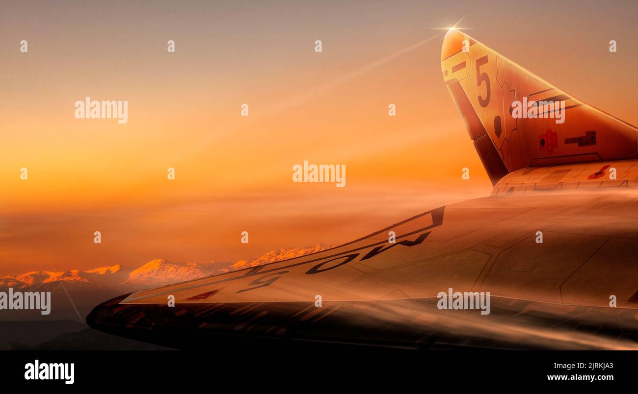 Flying over surface planet mars hi-res stock photography and images - Alamy