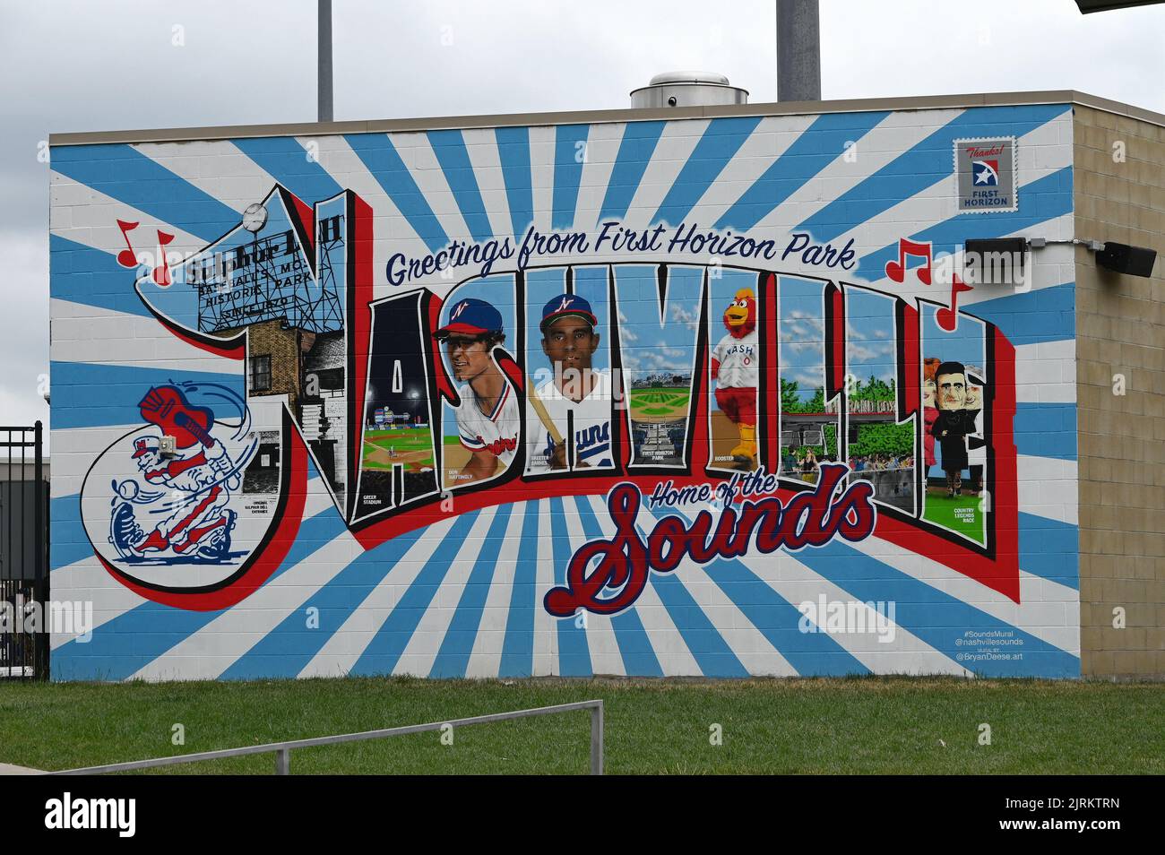 First Horizon Park, Baseball Stadion in Germantown; Nashville, Tennessee, Vereinigte Staaten von Amerika Stock Photo