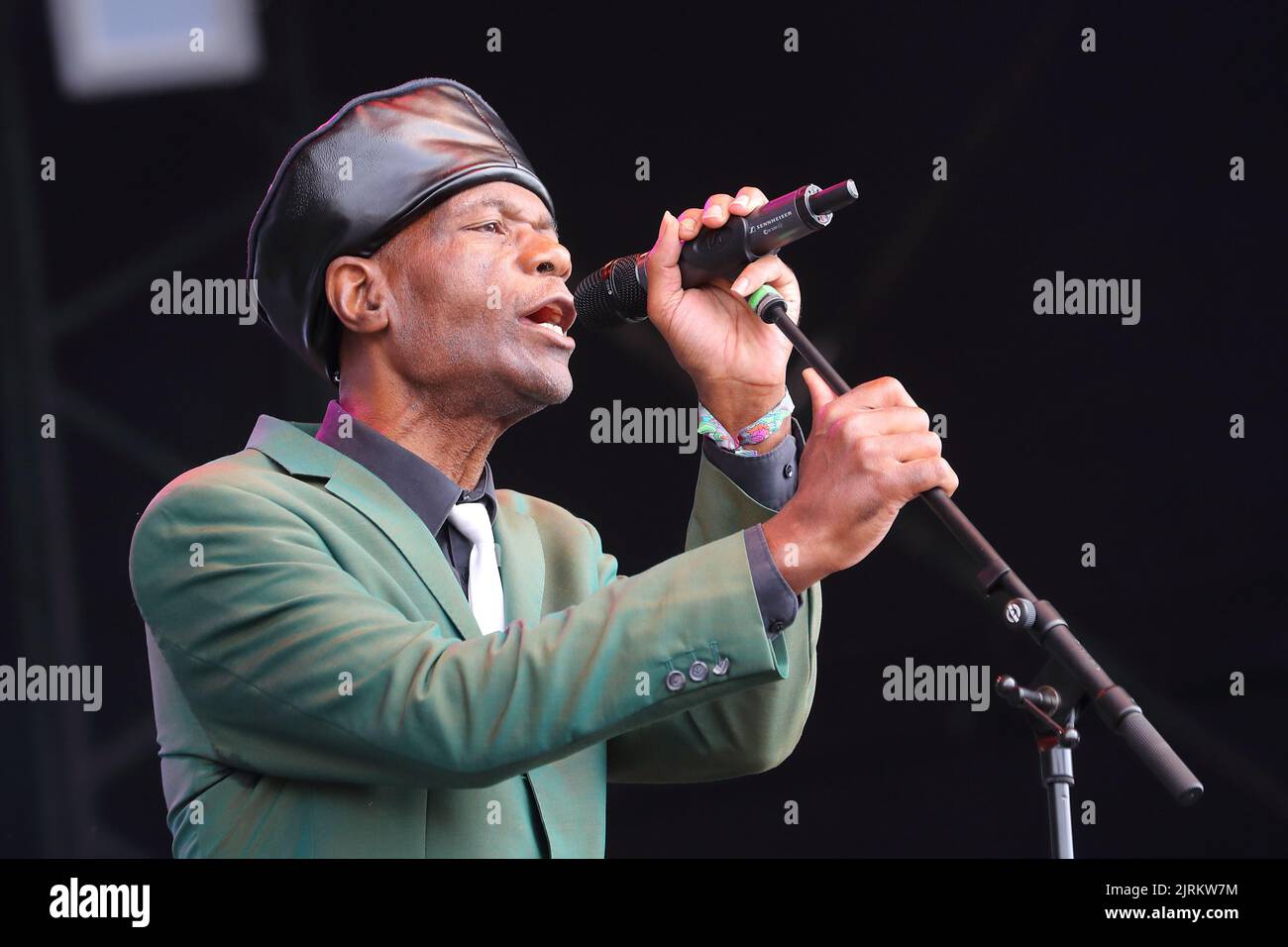 The Selecter performing on stage at the 80s music Rewind Festival South ...