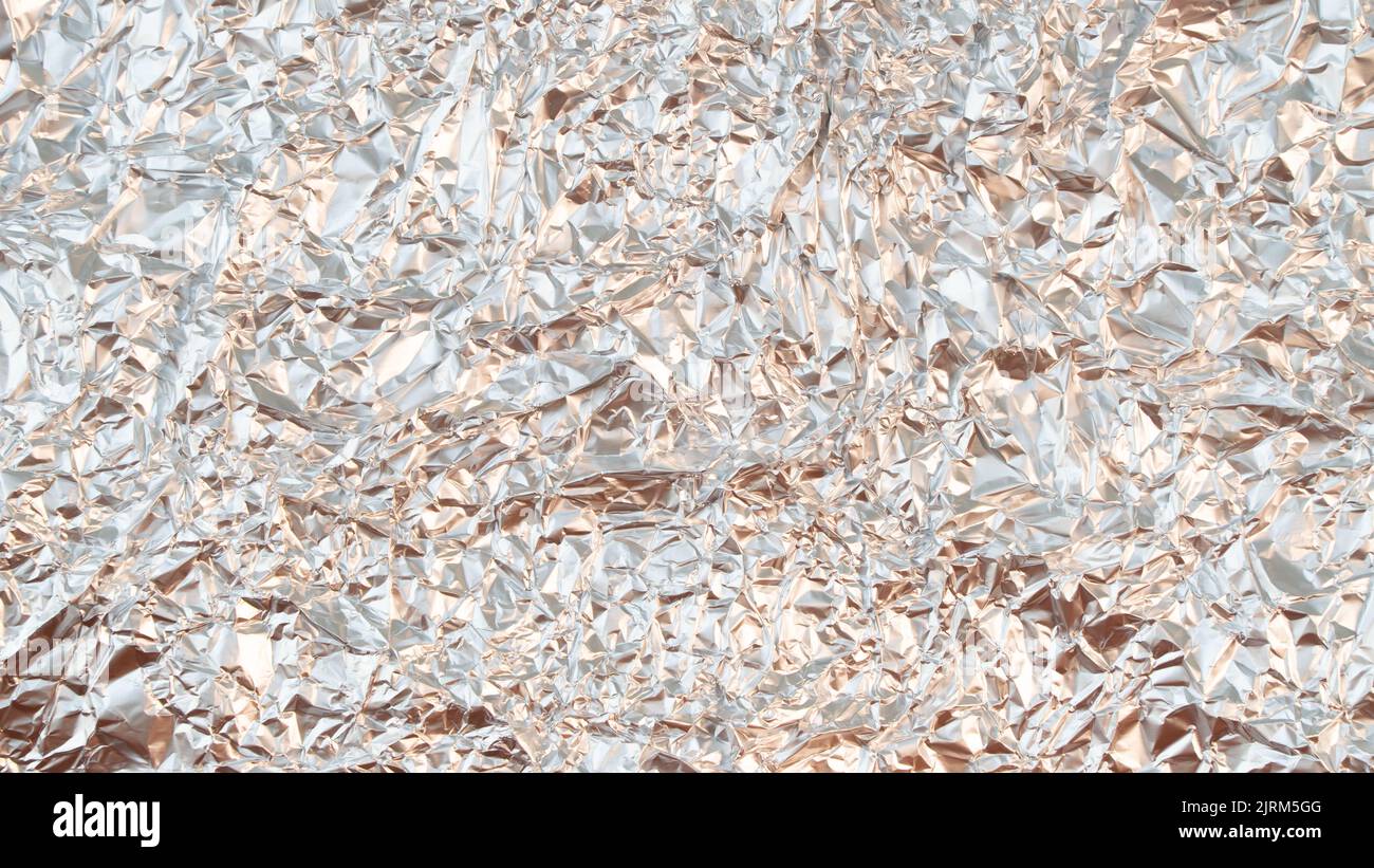 Rumpled foil hi-res stock photography and images - Alamy