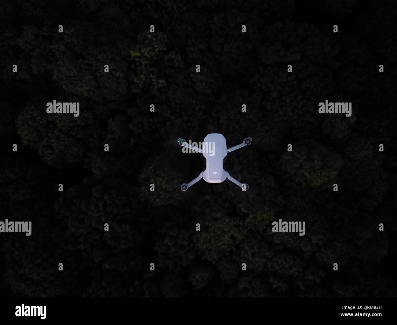 Drone night flight hi-res stock photography and images - Alamy