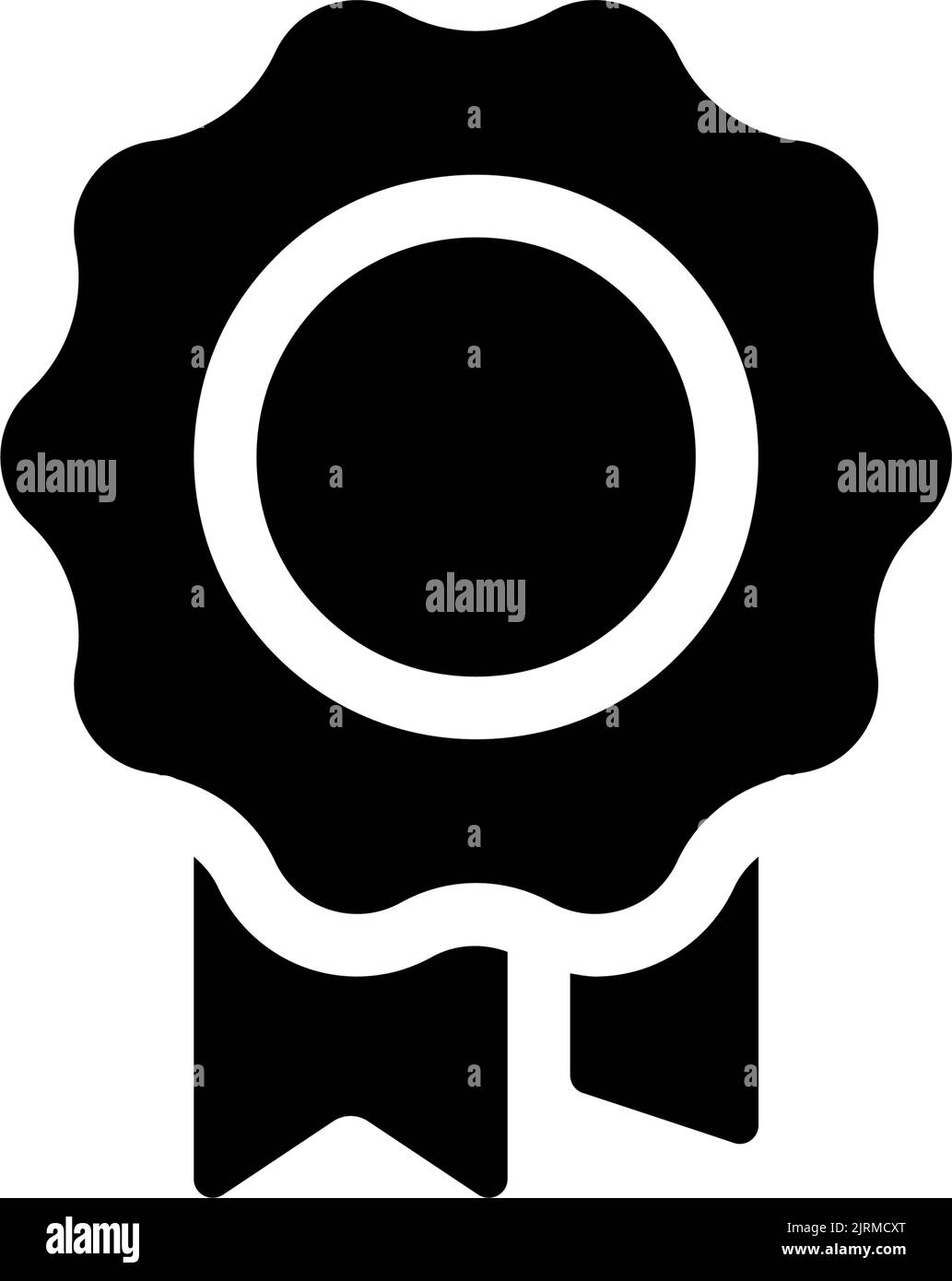 High quality mark black glyph ui icon Stock Vector