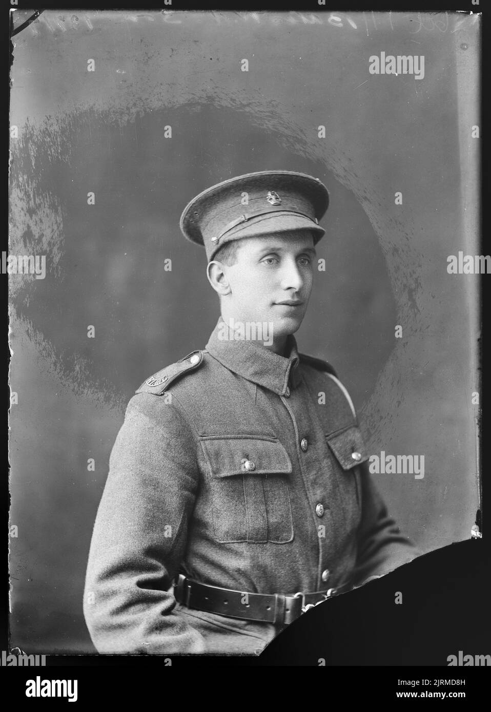 William Henry Bates, 1915, Wellington, by Berry & Co. Stock Photo