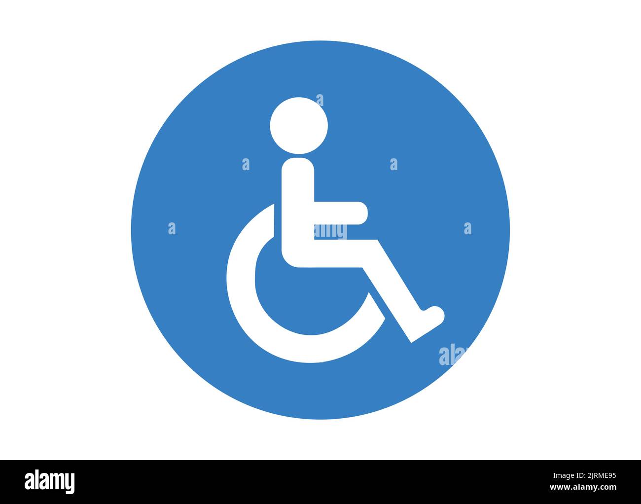 Wheelchair symbol Cut Out Stock Images & Pictures - Alamy