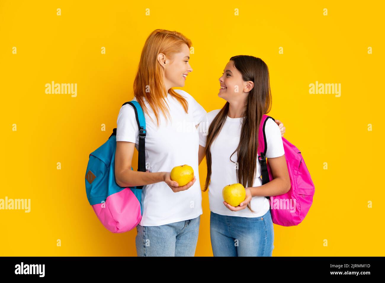 Teenage schoolgirl mother hi-res stock photography and images - Alamy