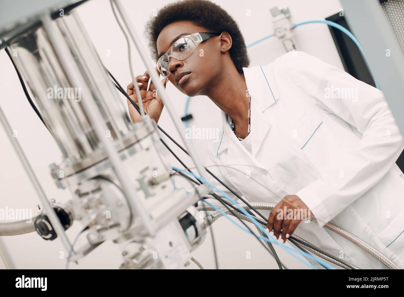 Superconducting nanowire single photon detector hi-res stock ...