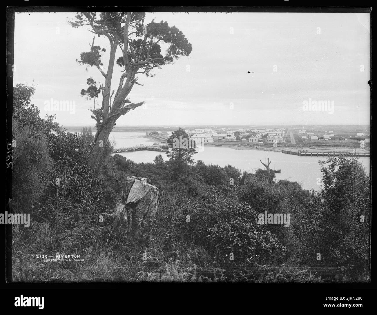 Riverton, New Zealand, by Burton Brothers Stock Photo Alamy