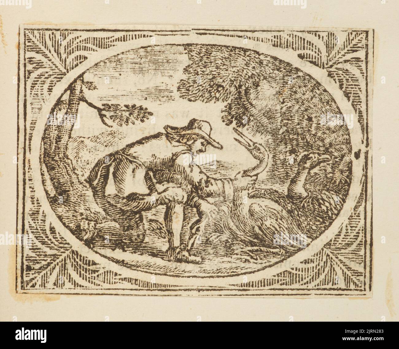 Wood engraving, England, by Thomas Bewick Stock Photo Alamy