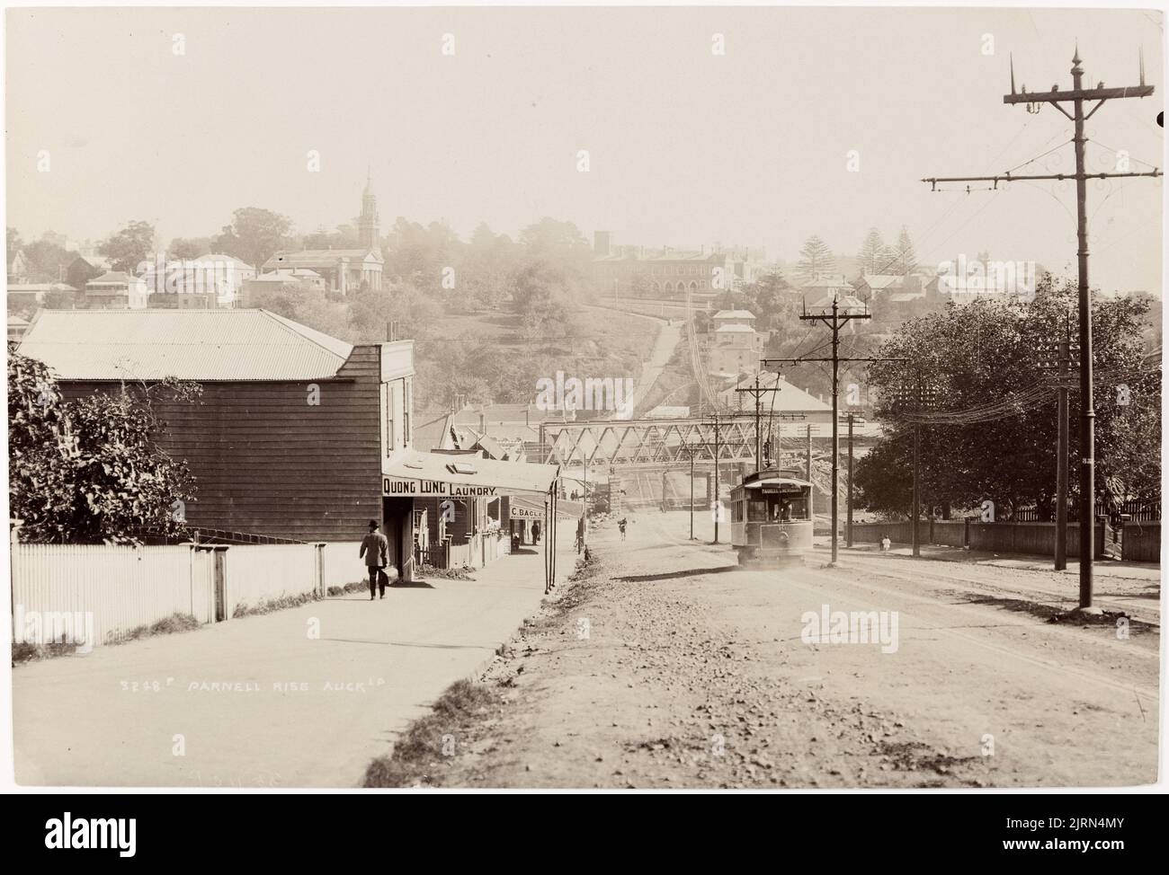Parnell Rise, Auckland, circa 1910, Auckland, by Muir & Moodie Stock