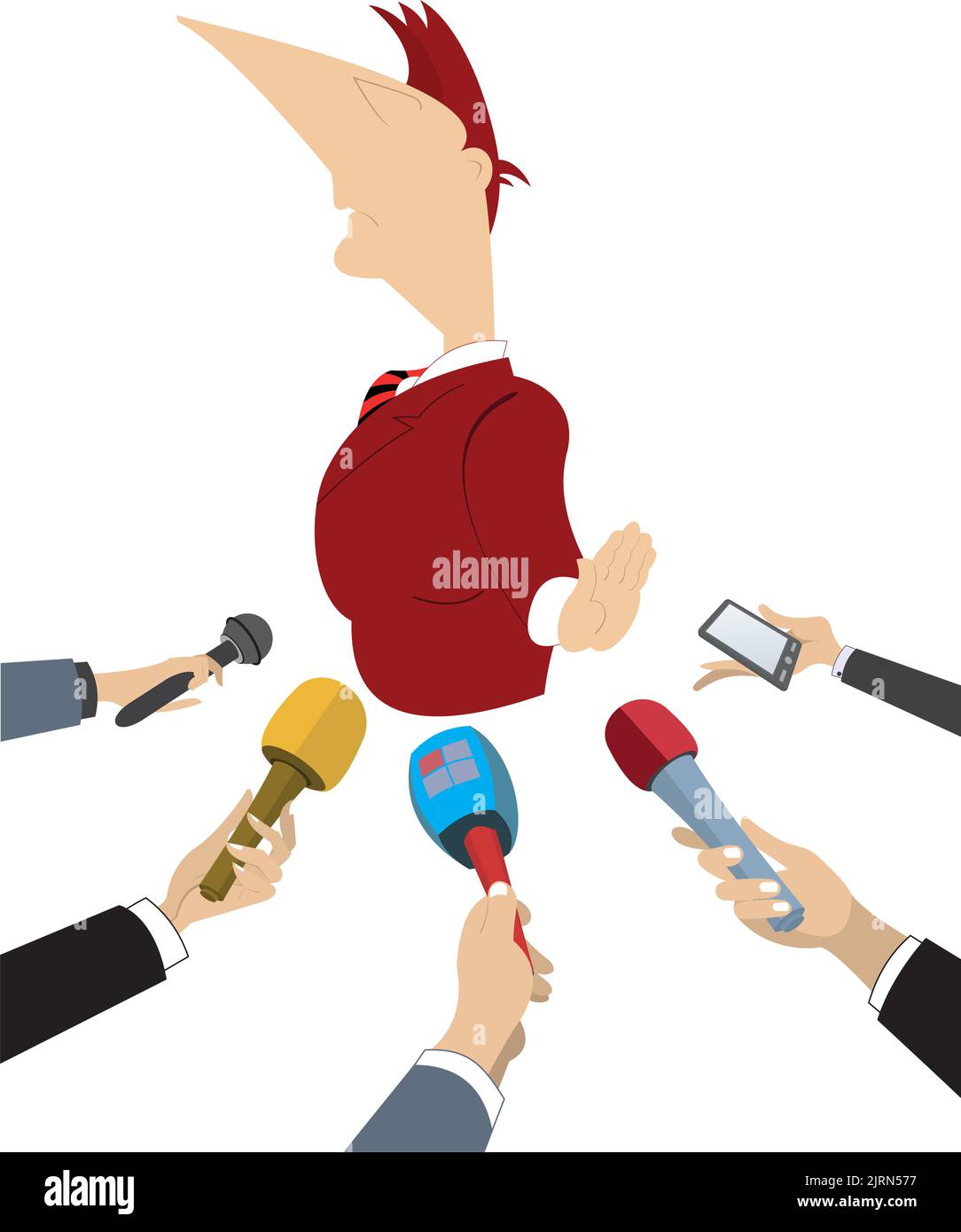 Refusing vector vectors hi-res stock photography and images - Alamy