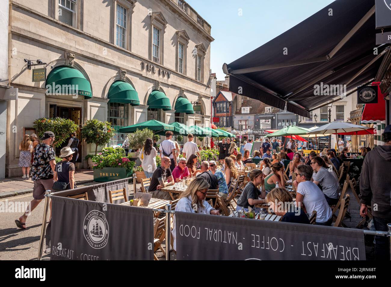 Brighton, August 20th 2022 The Ivy restaurant in Brighton Stock Photo Alamy