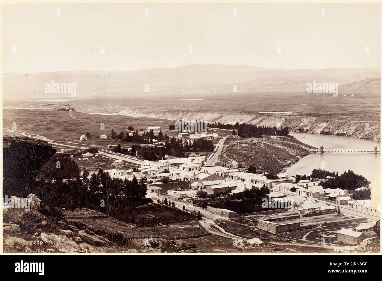 Clyde The Dunstan, 1870, Clyde, by Burton Brothers Stock Photo Alamy