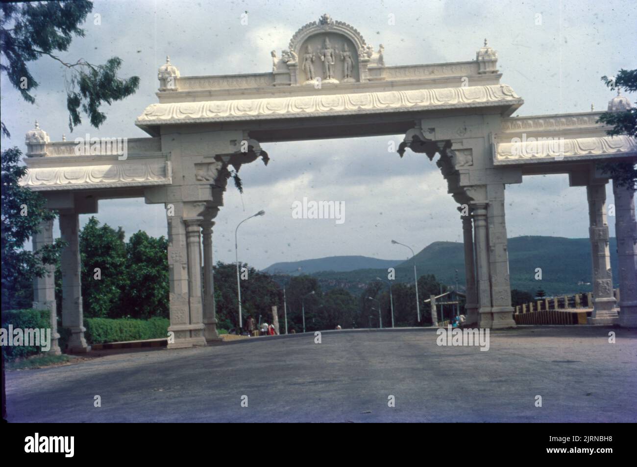 Entrance to Tirupati Temple, Andhra Pradesh, India Stock Photo - Alamy