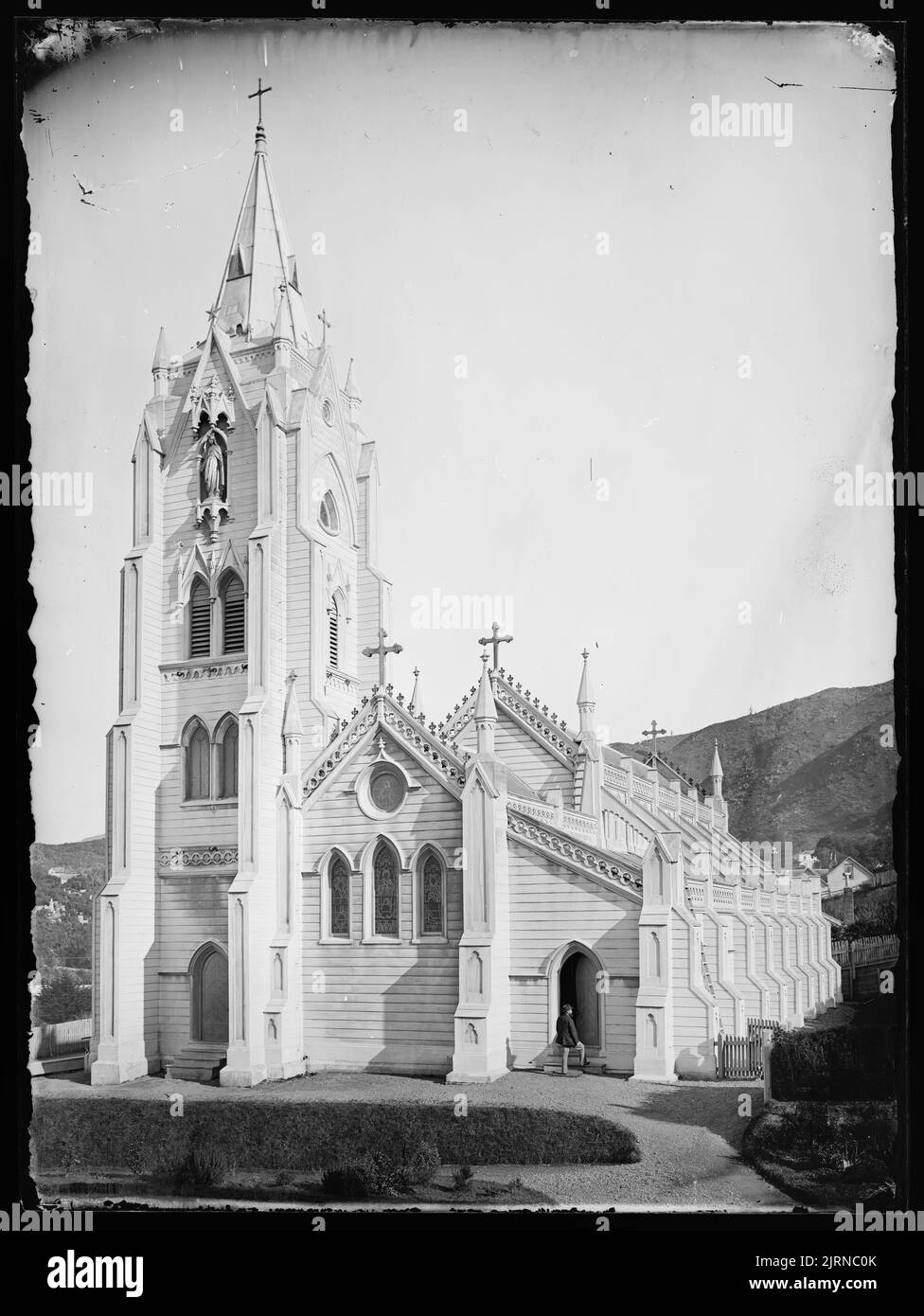 Basilica of the Sacred Heart, 1879, Wellington, by James Bragge Stock Photo Alamy