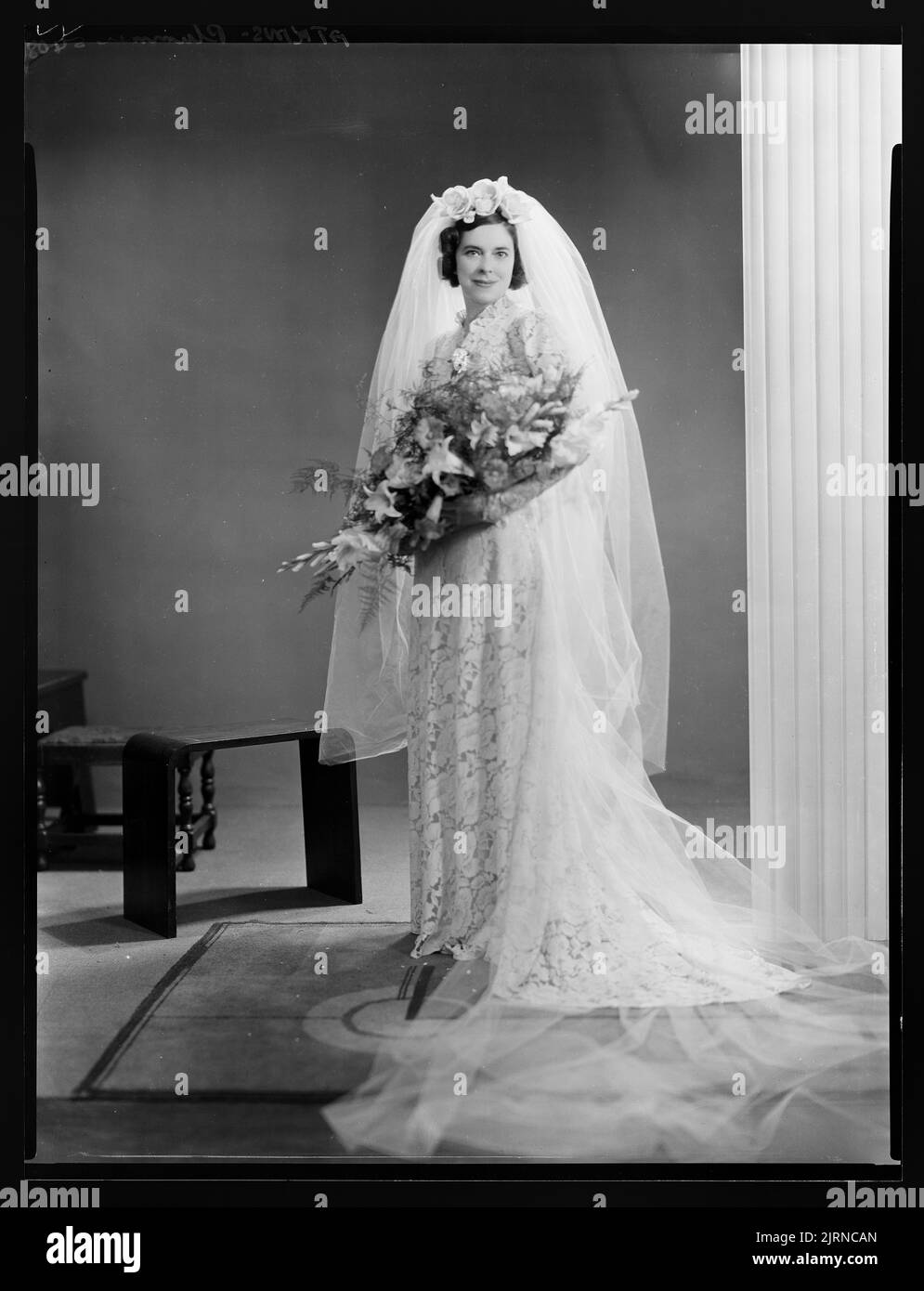 AtkinsPlummer wedding the bride Stock Photo Alamy