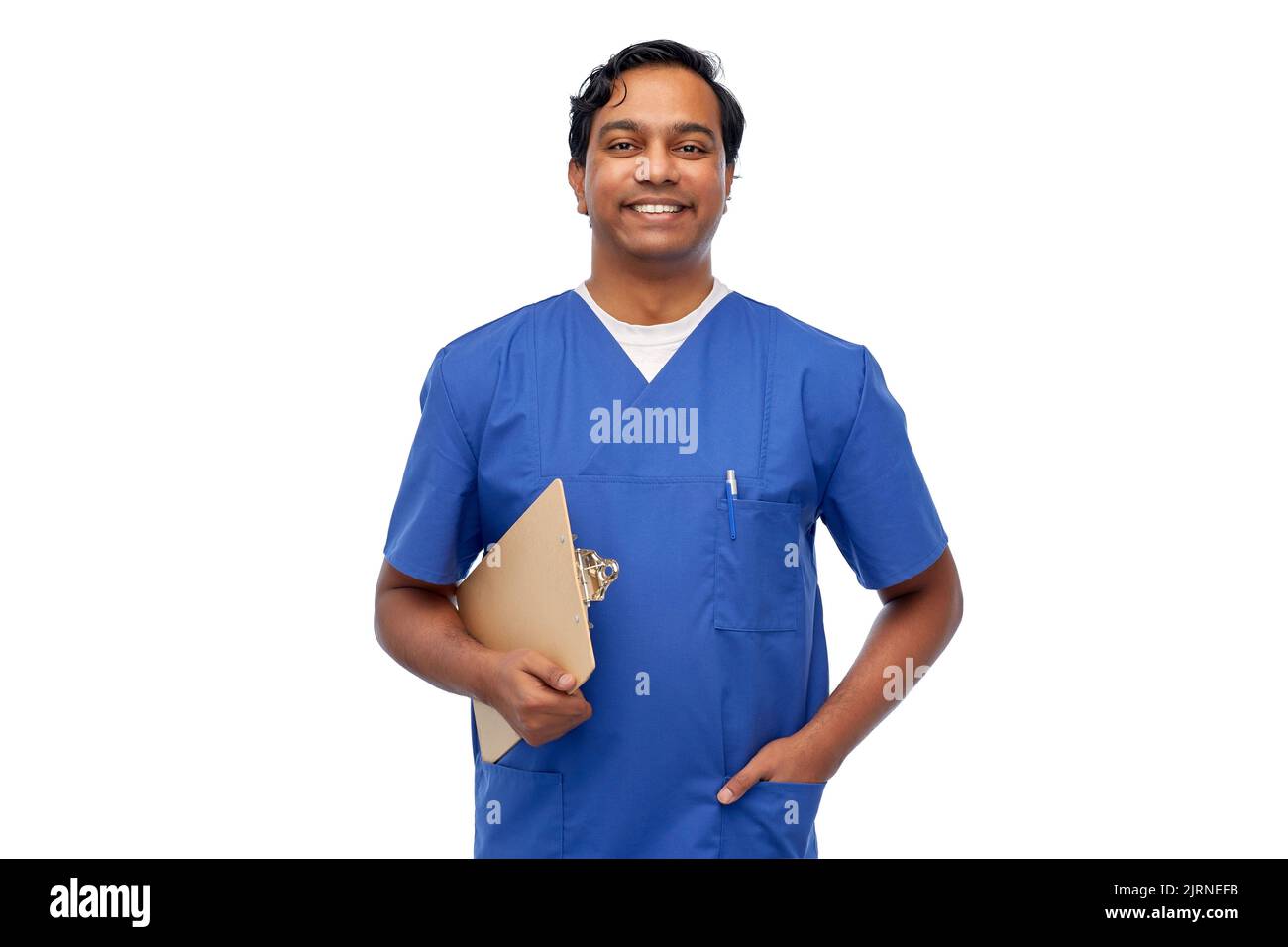 Indian nurse clipboard hi-res stock photography and images - Alamy
