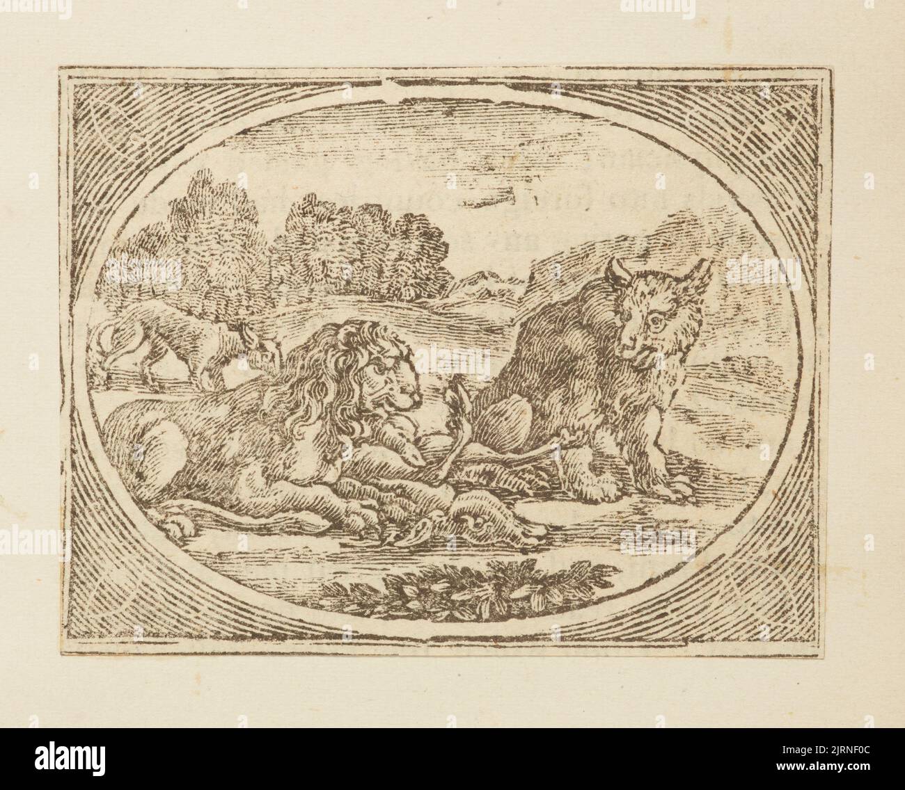 Wood engraving, England, by Thomas Bewick Stock Photo Alamy