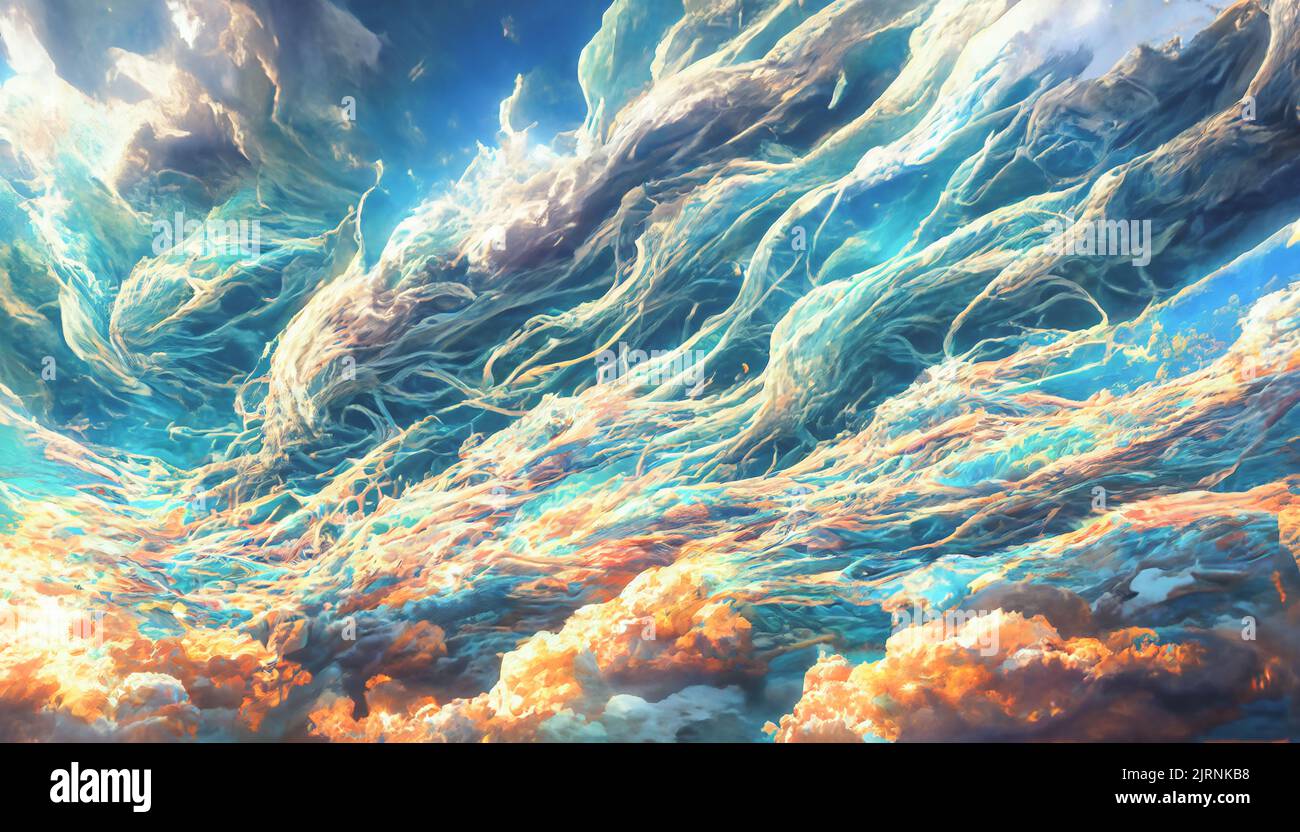 HD wallpaper: abstract, sea, anime, imagination | Wallpaper Flare