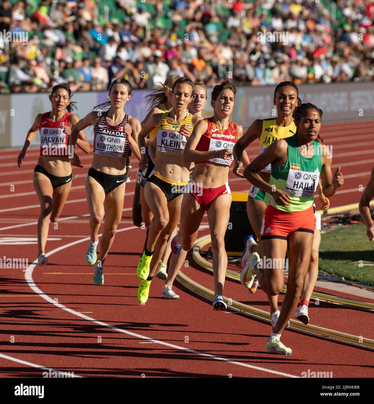 at the World Athletics Championships, Hayward Field, Eugene, Oregon USA