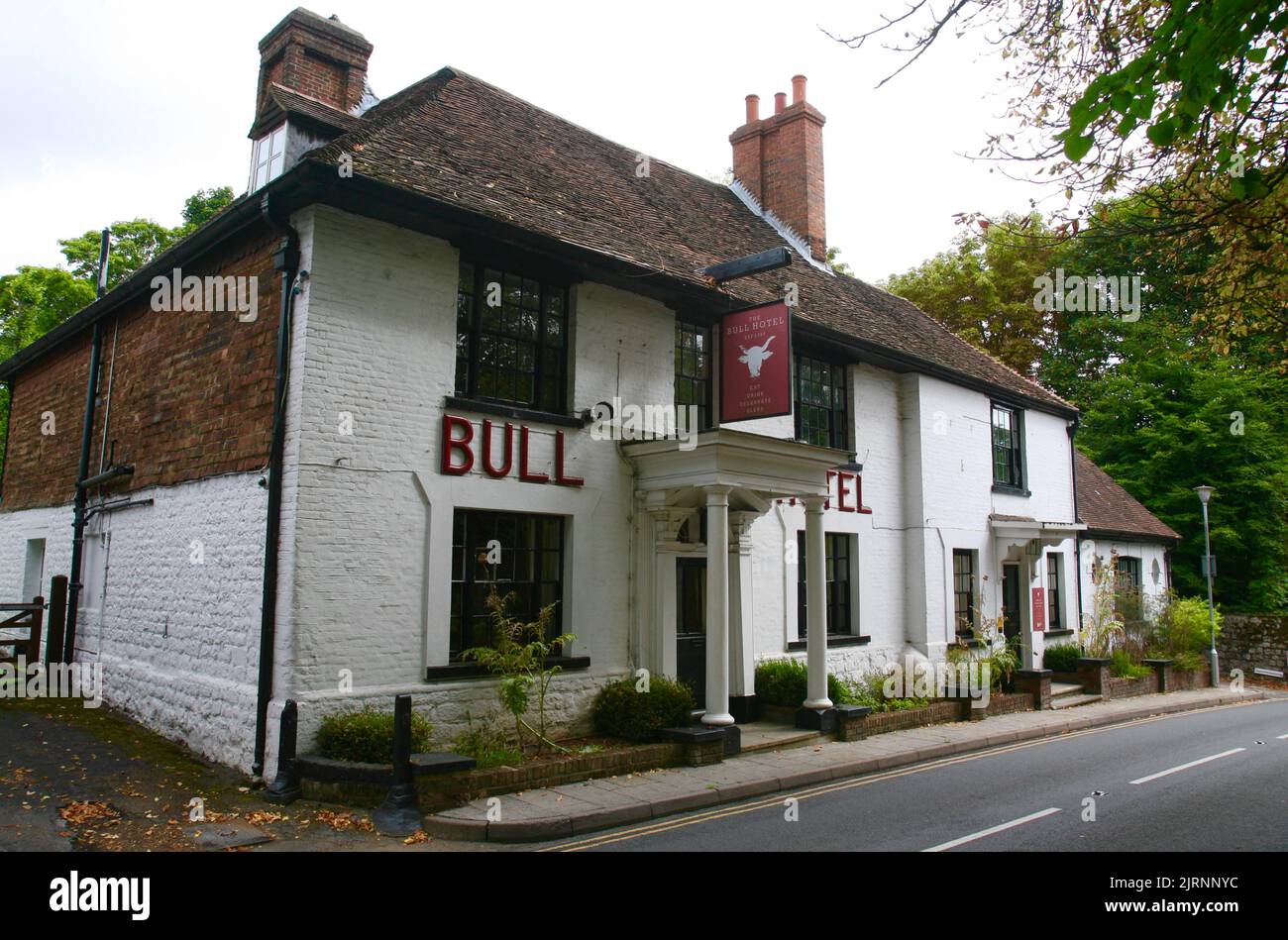 The Bull Hotel, Wrotham, Kent, United Kingdom, Europe Stock Photo Alamy