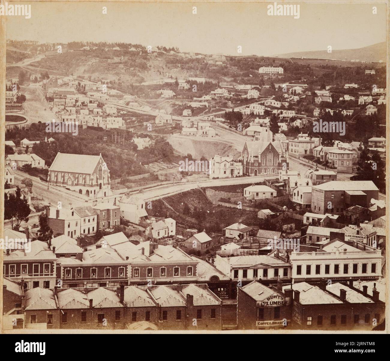 Panorama of Dunedin, Otago, NZ. From the album Panorama of Dunedin